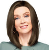 GABOR Forever Chic Shoulder-Length Stylish Tapered Wig by Hairuwear, Average Size Cap, GL27-29 Chocolate Caramel