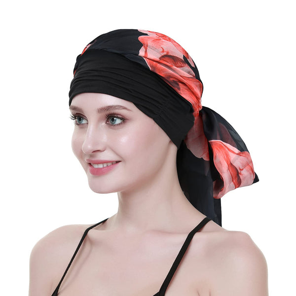 Chemo headwrap skjerf for hårtap Kvinner Kreft Hodeklær Medisinske gaver til alopecia