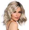 GABOR Dress Me Up Shoulder-Length Pageboy Layered and Wavy Wig by Hairuwear, Average Cap, GF4-6 Black Coffee