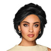 GABOR MAKE A STATEMENT Layered Modern Chin-Length Bob Wig, Designer Series by Hairuwear, Average Cap Size, GF4-6 Black Coffee