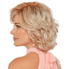 GABOR Blushing Beauty Mid-Length Barrel Curl Wig by Hairuwear, Average Size Cap, GL12-16 Golden Walnut