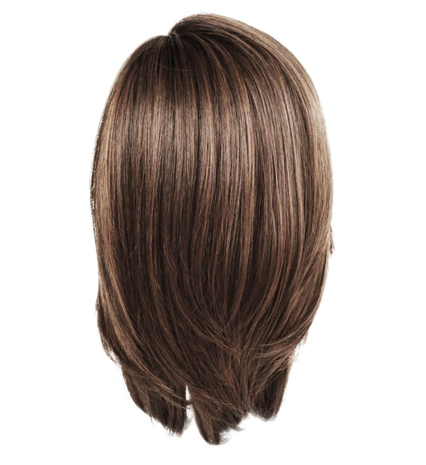 Gabor OWN THE ROOM Long Layered Mid-Length Wig, Easy to Care For Designer Series by Hairuwear, Large Cap Size, GF8-12SS Iced Mocha