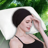 Silk Satin Lined Sleep Cap,Inner 19MM 100% Bulberry Silk Outer Bamboo Viscose Nature Breathable for Hair