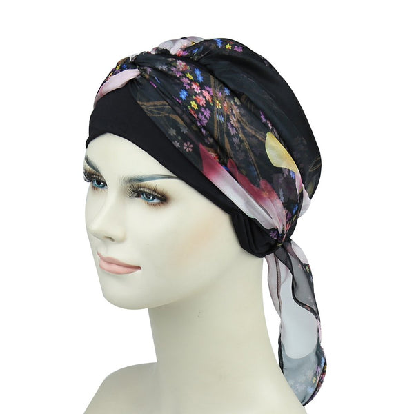 Chemo headwrap skjerf for hårtap Kvinner Kreft Hodeklær Medisinske gaver til alopecia