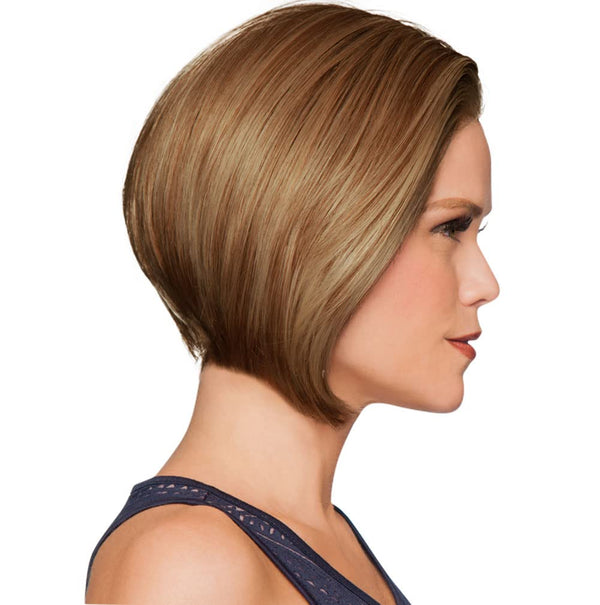 GABOR Opulence Chin-Length Modern Page Wig by Hairuwear, Average Cap, GL11-25SS Honey Pecan