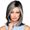 GABOR OWN THE ROOM Long Layered Mid-Length Wig, Easy to Care For Designer Series by Hairuwear, Average Cap Size, GF4-6 Black Coffee