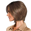 GABOR Glamorize Always Mid-Length Bob Wig With Face Framing Features by Hairuwear, Average Cap, GF44-60SS Sugared Licorice