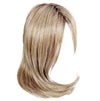 GABOR Front Cover Layered Long Bob Style Wig, Hand-Tied Mono Top by Hairuwear, Average Cap - GF14-22SS Wheat