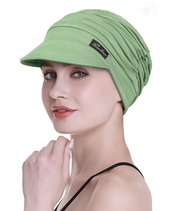 FocusCare Soft Chemo Scarves for Women, Bamboo Baseball Cap, Turban for Hair Loss