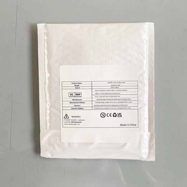 4 Size Ventilating Needle (1-1,1-2,2-3,3-4)&1Plastic Holder For Making Lace Wig/Closure/Frontal Ventilating Needle Net Needle