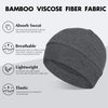 2Pcs/4Pcs 100% Bamboo Viscose Beanies for Men Women Helmet Liner Lightweight Sleeping Cap for Chemo Hair Loss