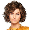 Sweet Talk Luxury Hand-Tied Chin Length Layered Wig by Hairuwear, Average Cap, GL2-6 Black Coffee