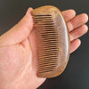 1 piece EXOTIC MYTH wooden comb Natural Anti-static Sandalwood Wooden Hair Comb with gift bag (EM10-3)