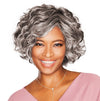 Sweet Talk Luxury Hand-Tied Chin Length Layered Wig by Hairuwear, Average Cap, GL2-6 Black Coffee