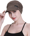 FocusCare Soft Chemo Scarves for Women, Bamboo Baseball Cap, Turban for Hair Loss