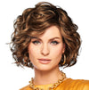 Sweet Talk Luxury Hand-Tied Chin Length Layered Wig by Hairuwear, Average Cap, GL2-6 Black Coffee