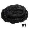 Generic Hair System For Men Toupee Fine Mono Hair Piece European Human Hair Replacement NPU Skin Around Toupee For Men (5# Medium Light Brown, 8x10""-120% Medium Light to Medium Density)