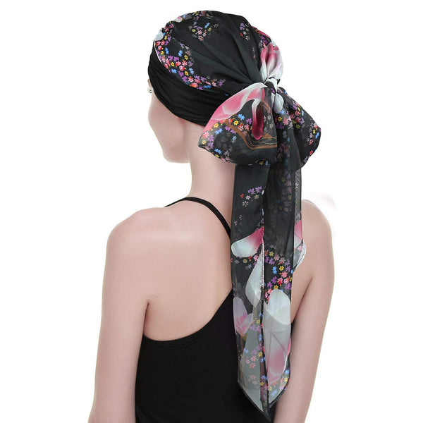 Chemo Turban For Cancer Women Cancer Headwear Headwrap Scarfs Cap