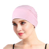 Bamboo Sleep Cap for Hair Loss Home Head Cover for Chemo Women Bike Hard Hat Helmet Liner Cotton Beanie