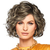 Sweet Talk Luxury Hand-Tied Chin Length Layered Wig by Hairuwear, Average Cap, GL2-6 Black Coffee