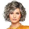 Sweet Talk Luxury Hand-Tied Chin Length Layered Wig by Hairuwear, Average Cap, GL2-6 Black Coffee