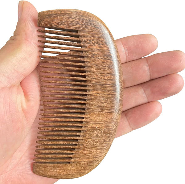 EXOTIC MYTH wooden comb Natural Anti-static Sandalwood Wooden Hair Comb with gift bag EM1118