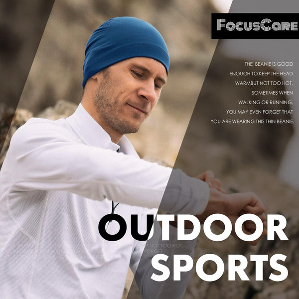 2Pcs/4Pcs 100% Bamboo Viscose Beanies for Men Women Helmet Liner Lightweight Sleeping Cap for Chemo Hair Loss
