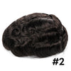 Human Hair Men's Hair Replacement System Full Swiss Lace Front Undetectable Breathable Men's Toupee (5# Medium Light Brown, 8x10-100% Light Med-Light Density)