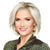 GABOR Epic Chin Length Classic Bob Wig by Hairuwear, Large Cap, GL56-60 Sugared Silver