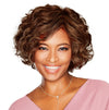 Sweet Talk Luxury Hand-Tied Chin Length Layered Wig by Hairuwear, Average Cap, GL2-6 Black Coffee