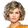 Sweet Talk Luxury Hand-Tied Chin Length Layered Wig by Hairuwear, Average Cap, GL2-6 Black Coffee