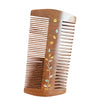 1 piece EXOTIC MYTH wooden comb Natural Anti-static Sandalwood Wooden Hair Comb with gift bag (EM10-3)