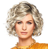 Sweet Talk Luxury Hand-Tied Chin Length Layered Wig by Hairuwear, Average Cap, GL2-6 Black Coffee