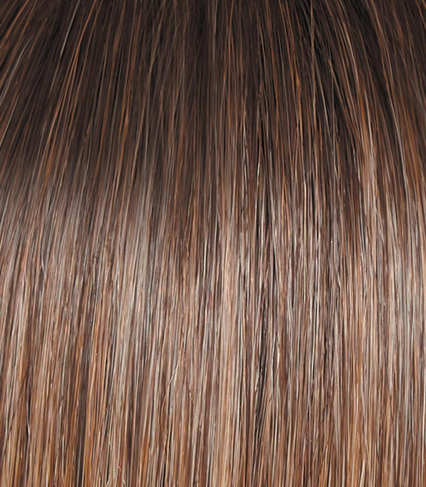 Gabor OWN THE ROOM Long Layered Mid-Length Wig, Easy to Care For Designer Series by Hairuwear, Large Cap Size, GF12-22SS Cappuccino