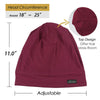 FocusCare Adjustable Sleeping Cap,Satin Lined Extra Large Women Curly Hair Available Day and Night