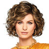 Sweet Talk Luxury Hand-Tied Chin Length Layered Wig by Hairuwear, Average Cap, GL2-6 Black Coffee