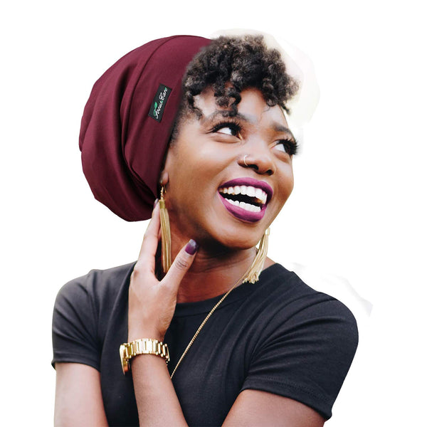 FocusCare Adjustable Sleeping Cap,Satin Lined Extra Large Women Curly Hair Available Day and Night