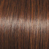 Gabor OWN THE ROOM Long Layered Mid-Length Wig, Easy to Care For Designer Series by Hairuwear, Large Cap Size, GF6-30 Copper Mahogany
