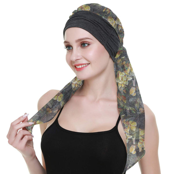 Chemo headwrap skjerf for hårtap Kvinner Kreft Hodeklær Medisinske gaver til alopecia