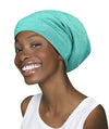 FocusCare Satin Lined Sleep Slouchy Cap Curly Girl Slap Headwear Gifts for Frizzy Hair Women
