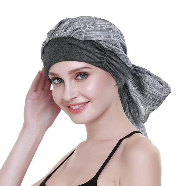 Chemo headwrap skjerf for hårtap Kvinner Kreft Hodeklær Medisinske gaver til alopecia