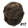 Generic French Lace Mens Toupee Poly Pu Around Toupee for Men Hair Piece European Human Hair Replacement System (17# Dark Ash Blonde, 7x9""-120% Medium Light to Medium Density)