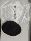 Blavzehair Mens Toupee Swiss Lace Hairpieces European HumarHair Replacement System Natural Hairline Toupee for Men Lacenter with Pu Men Hair System. (1B# OFF BLACK, 6"X9).