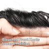 Swiss Lace Toupee for Men Hairpiece European Humanhair Replacement System Lace Front Men Toupee BleachedKnot Hairpiece. (320# Dark Brown with 20% Grey, 6x8"-100% Light Med-Light Density)