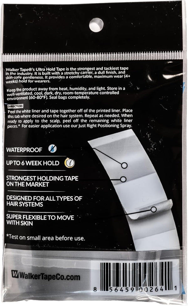 Walker's Ultra Hold Minis Adhesive Tape Strips 72 Pack