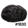 Generic Hair System For Men Toupee Fine Mono Hair Piece European Human Hair Replacement NPU Skin Around Toupee For Men (5# Medium Light Brown, 8x10""-120% Medium Light to Medium Density)
