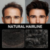 Generic French Lace Mens Toupee Poly Pu Around Toupee for Men Hair Piece European Human Hair Replacement System (17# Dark Ash Blonde, 7x9""-120% Medium Light to Medium Density)