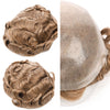 Menn toupee hårsystem Ultra tynn hudhårstykke europeisk menneskehår erstatning 0,02-0,10 mm v-loop toupee for menn. (2# Darkest Brown, 8x10-0.06mm-0.08mm V-loop)