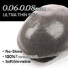 Menn toupee hårsystem Ultra tynn hudhårstykke europeisk menneskehår erstatning 0,02-0,10 mm v-loop toupee for menn. (2# Darkest Brown, 8x10-0.06mm-0.08mm V-loop)