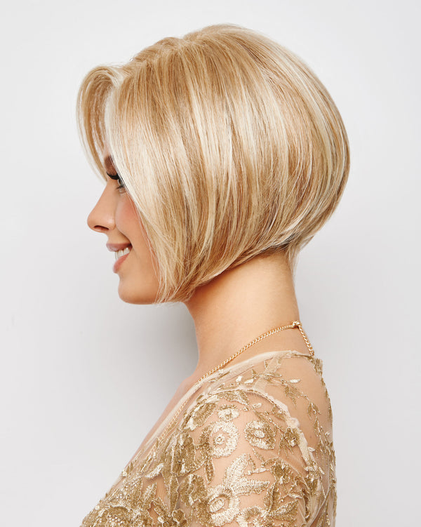 Gabor Opulence Chin-Length Modern Page Wig by Hairuwear, Large Cap, GL14-16 Honey Toast